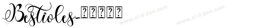Bestioles字体转换