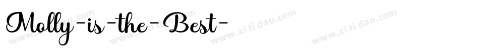 Molly-is-the-Best字体转换