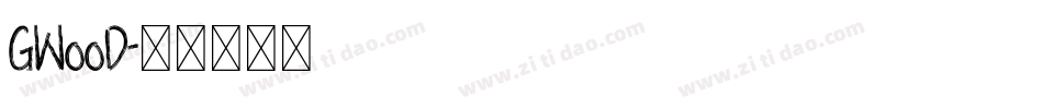 GWooD字体转换
