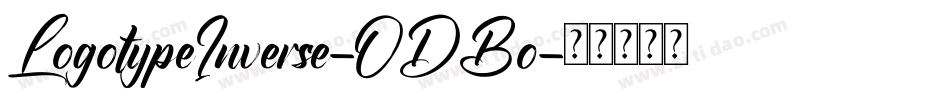 LogotypeInverse-ODBo字体转换