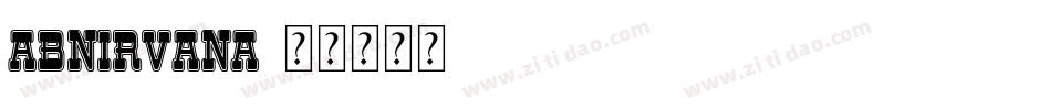 ABnirvana字体转换