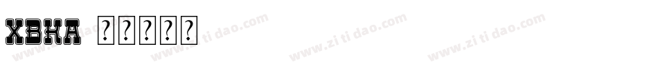 Xbka字体转换