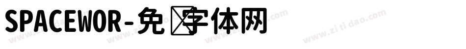 SPACEWOR字体转换
