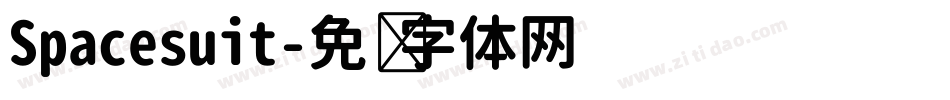 Spacesuit字体转换