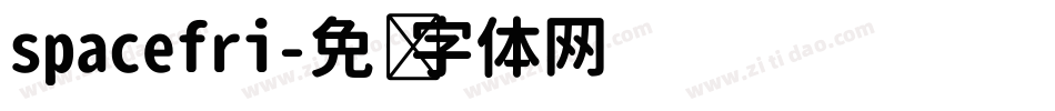 spacefri字体转换