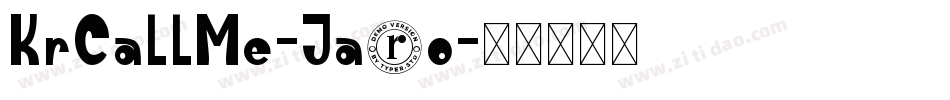 KrCallMe-Ja5o字体转换