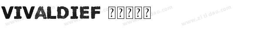 VivaldiEF字体转换