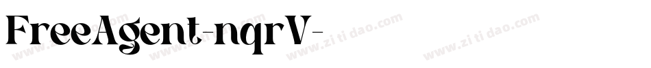 FreeAgent-nqrV字体转换