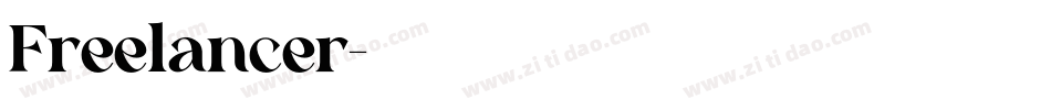 Freelancer字体转换