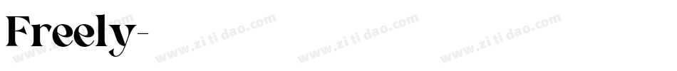 Freely字体转换