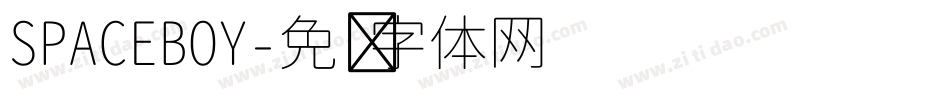 SPACEBOY字体转换