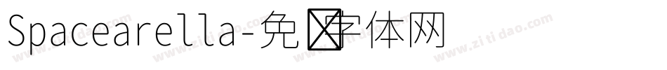 Spacearella字体转换