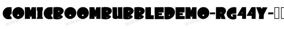 ComicBoomBubbleDemo-rg44y字体转换