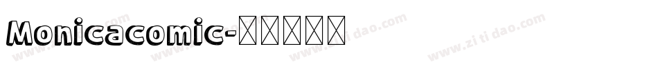 Monicacomic字体转换