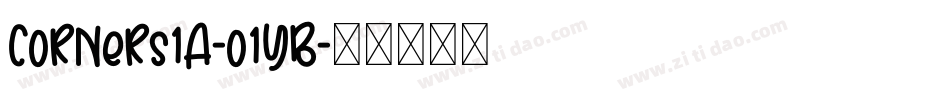 Corners1A-o1YB字体转换