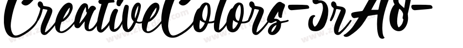 CreativeColors-5rA8字体转换