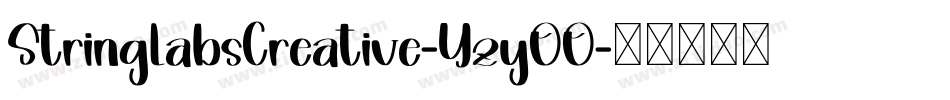 StringlabsCreative-YzyOO字体转换