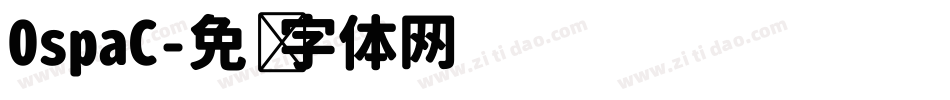 OspaC字体转换