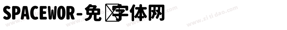 SPACEWOR字体转换