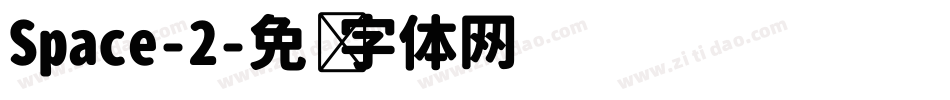 Space-2字体转换