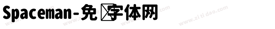 Spaceman字体转换