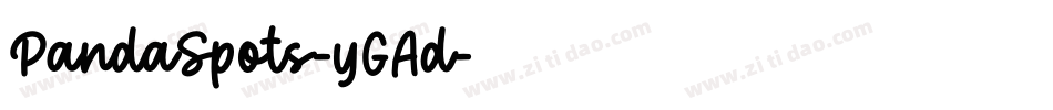 PandaSpots-yGAd字体转换
