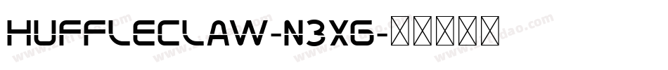 Huffleclaw-n3xg字体转换