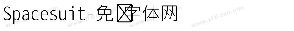 Spacesuit字体转换