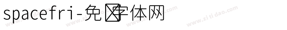 spacefri字体转换