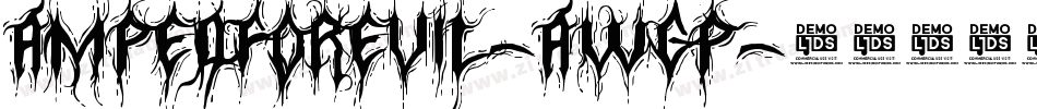 AmpedForEvil-Awgp字体转换