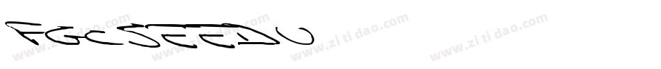 FGCSEEDU生成器字体转换