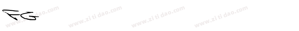 FG行书体字体转换