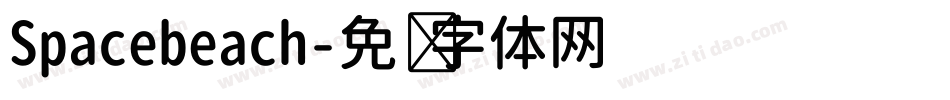 Spacebeach字体转换