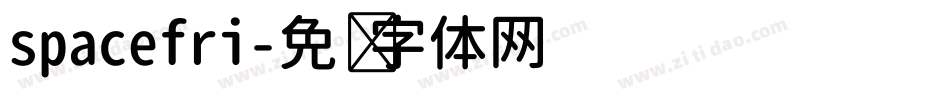 spacefri字体转换