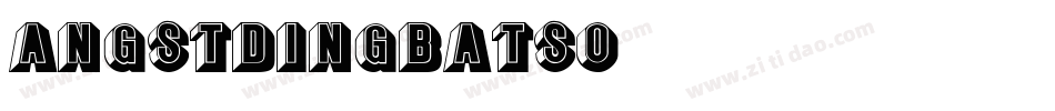Angstdingbatsone-rxEB字体转换