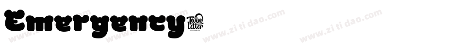 Emergency字体转换