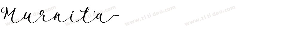 Murnita字体转换