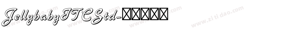 JellybabyITCStd字体转换