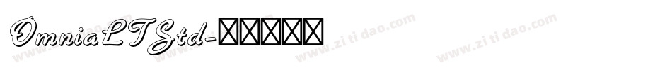 OmniaLTStd字体转换