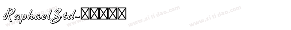 RaphaelStd字体转换