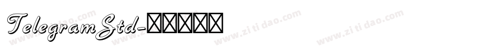 TelegramStd字体转换