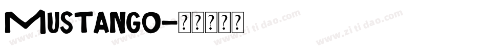 Mustango字体转换