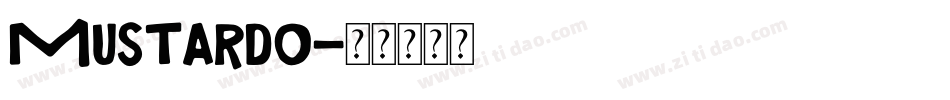 Mustardo字体转换