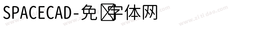SPACECAD字体转换