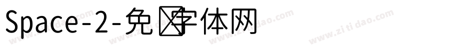 Space-2字体转换
