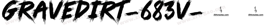 GraveDirt-683v字体转换