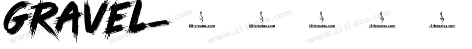 gravel字体转换