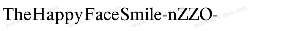 TheHappyFaceSmile-nZZO字体转换 TheHappyFaceSmile-nZZO字体转换