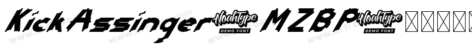 KickAssinger-MZBP字体转换