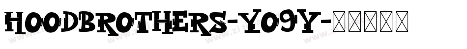 HoodBrothers-Yo9y字体转换
